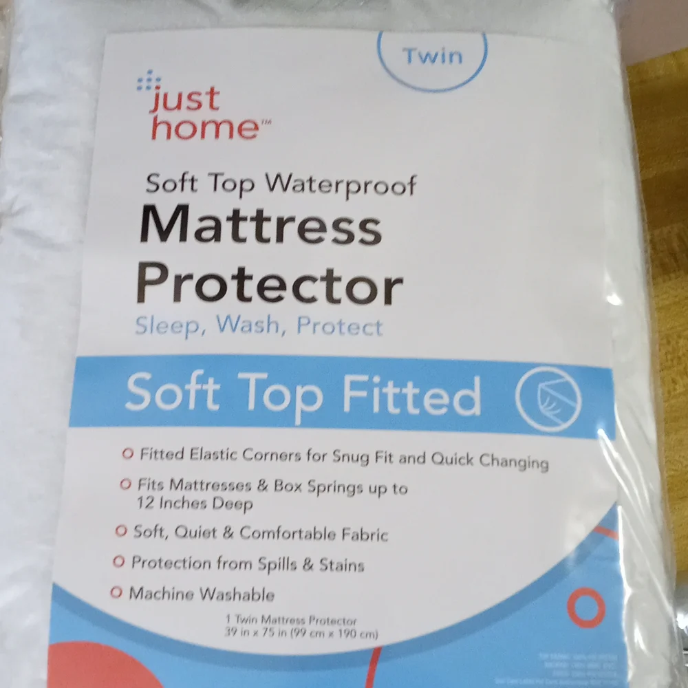 Twin Soft top Mattress protector